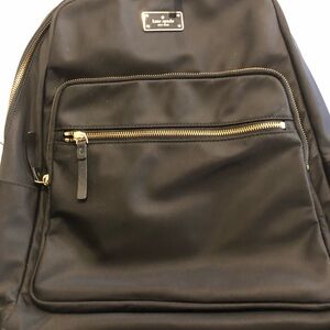 kate spade New York Black Nylon Backpack